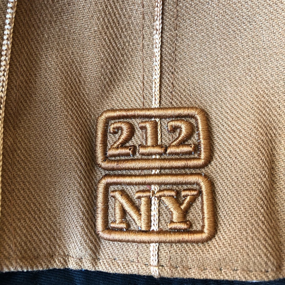 KBETHOS Gold NY New York Embroidered Hip Hop Hat - Picture 5 of 16